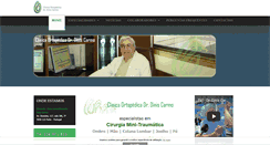 Desktop Screenshot of ortopedia-diniscarmo.com